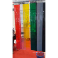 Transparenter PVC-Vorhang